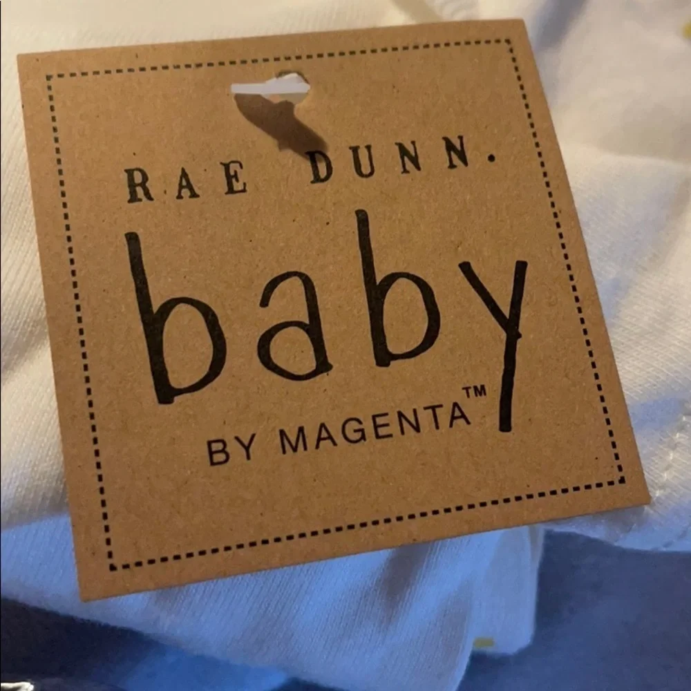Rae Dunn 3 pack of Onesies 6-9 months